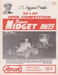 Programme cover of Ascot Park, 08/09/1978