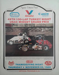 Programme cover of Ascot Park, 23/11/1989