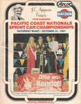 Programme cover of Ascot Park, 31/10/1981
