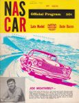Programme cover of Asheville-Weaverville Speedway, 12/08/1962