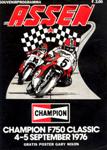 Programme cover of TT Circuit Assen, 05/09/1976
