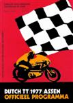 Programme cover of TT Circuit Assen, 25/06/1977