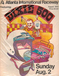 Programme cover of Atlanta Motor Speedway, 02/08/1970