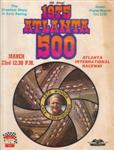 Programme cover of Atlanta Motor Speedway, 23/03/1975