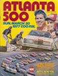 Programme cover of Atlanta Motor Speedway, 20/03/1977