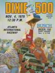 Programme cover of Atlanta Motor Speedway, 04/11/1979