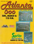 Programme cover of Atlanta Motor Speedway, 16/03/1980
