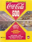 Programme cover of Atlanta Motor Speedway, 15/03/1981