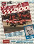Programme cover of Atlanta Motor Speedway, 15/03/1992