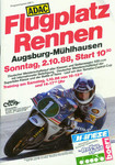 Programme cover of Augsburg Airport, 02/10/1988