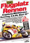 Programme cover of Augsburg Airport, 03/09/1989