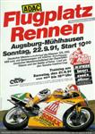 Programme cover of Augsburg Airport, 22/09/1991