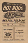 Programme cover of Aurora Speedway, 1950