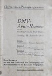 AVUS (Automobil-Verkehrs- und Übungsstraße), 27/09/1931