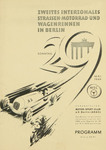 Programme cover of AVUS (Automobil-Verkehrs- und Übungsstraße), 29/05/1949