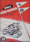 Programme cover of AVUS (Automobil-Verkehrs- und Übungsstraße), 16/08/1953