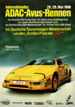 Programme cover of AVUS (Automobil-Verkehrs- und Übungsstraße), 29/05/1988