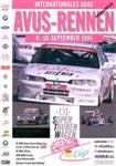 Programme cover of AVUS (Automobil-Verkehrs- und Übungsstraße), 10/09/1995