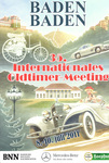 Programme cover of Baden Baden Oldtimer-Meeting, 2011