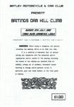 Programme cover of Baitings Dam Hill Climb, 08/07/1995
