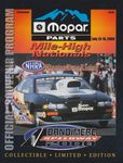 Programme cover of Bandimere Speedway, 16/07/2000