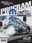Programme cover of Bandimere Speedway, 12/07/2009