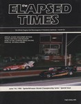 Programme cover of Bandimere Speedway, 08/06/1985