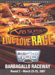 Programme cover of Barbagallo Raceway, 25/03/2007