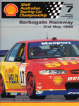 Programme cover of Barbagallo Raceway, 31/05/1998