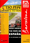 Programme cover of Circuit de Barcelona-Catalunya, 29/09/1991