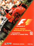 Programme cover of Circuit de Barcelona-Catalunya, 02/06/1996