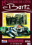 Programme cover of Barr Hill Climb, 10/05/1998
