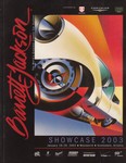 Programme cover of Barrett-Jackson Showcase, 2003