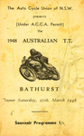 Programme cover of Bathurst Mount Panorama, 27/03/1948