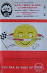 Programme cover of Bathurst Mount Panorama, 06/10/1957