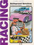 Programme cover of Battleground Speedway, 26/10/1985