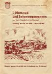 Programme cover of Bautzener Autobahnring, 24/07/1955