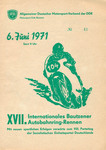 Programme cover of Bautzener Autobahnring, 06/06/1971