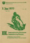 Programme cover of Bautzener Autobahnring, 03/06/1973