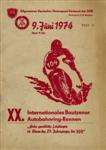 Programme cover of Bautzener Autobahnring, 09/06/1974