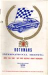 Programme cover of Baypark Raceway, 13/04/1968