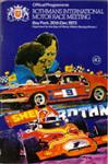 Programme cover of Baypark Raceway, 30/12/1973