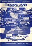 Programme cover of Baypark Raceway, 07/04/1985