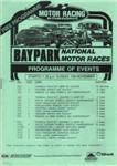 Programme cover of Baypark Raceway, 13/11/1988