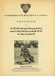Programme cover of Bayrischzell, 16/10/1949