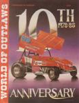 Programme cover of Big H Motor Speedway, 16/06/1988
