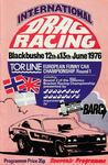Programme cover of Blackbushe Airport, 13/06/1976