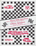 Programme cover of Black Hills Speedway, 1990