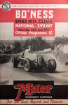 Programme cover of Bo'ness Hill Climb, 24/06/1950