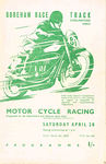 Programme cover of Boreham Racing Circuit, 28/04/1951